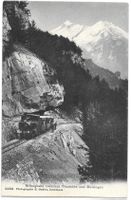 Brünigbahn zwischen Passhöhe + Meiringen
