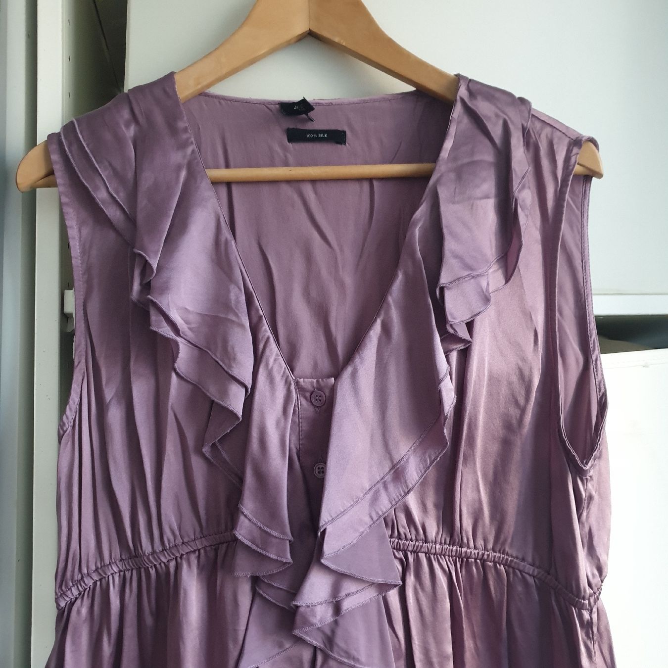 Kleider: schönes Seidenkleid Gr. 44 – Gebraucht aus Frenkendorf von Moon111 1