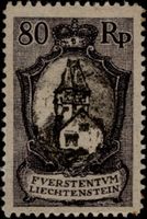 Liechtenstein 1921, Nr. 59 postfrisch **, 100.-