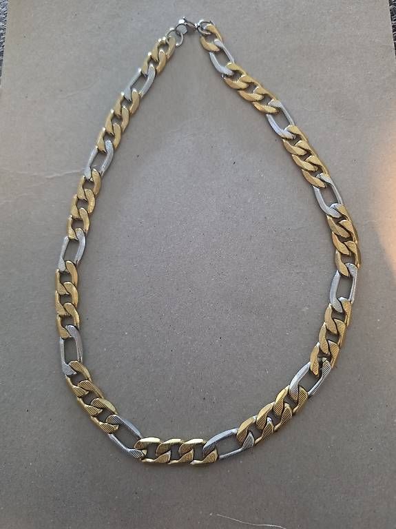 Ketten: Wunderschöne massive Halskette Gold Silbe.  – Gebraucht aus Breitenbach von dem_28yb