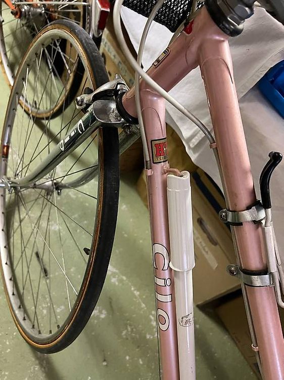 Vélo Ville Vintage Manufrance T53 Restauré – Bleu, Pour Femme, équipé Simplex (eroica)