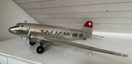 Flugzeug Modell Swissair DC-3