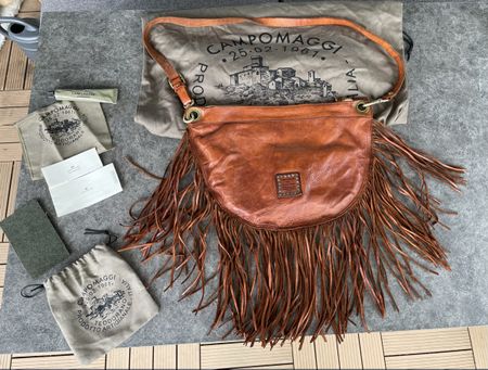 Campomaggi Tasche mit Fransen