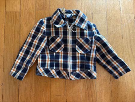 Kinder Übergangsjacke 98-104 Baumwolle Vintage