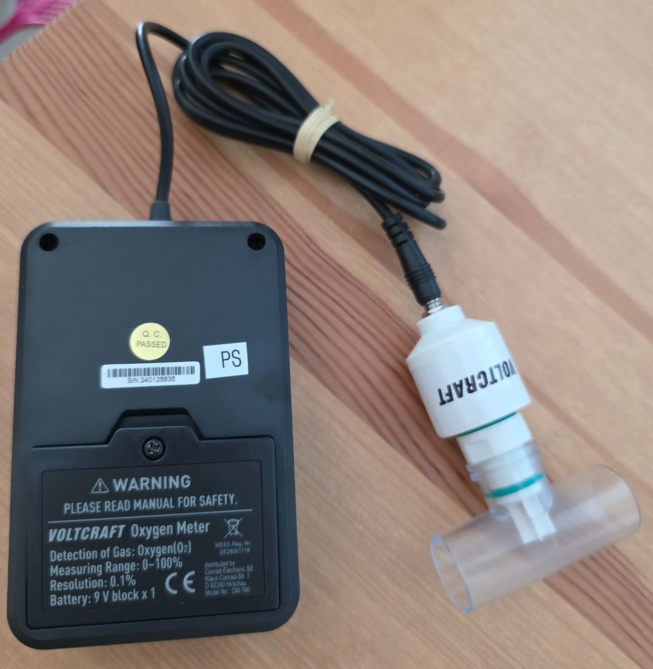 Voltcraft Mesurer: VOLTCRAFT OM-100 Sauerstoffmessgeräts – D'occasion à Adliswil par meningokok 1