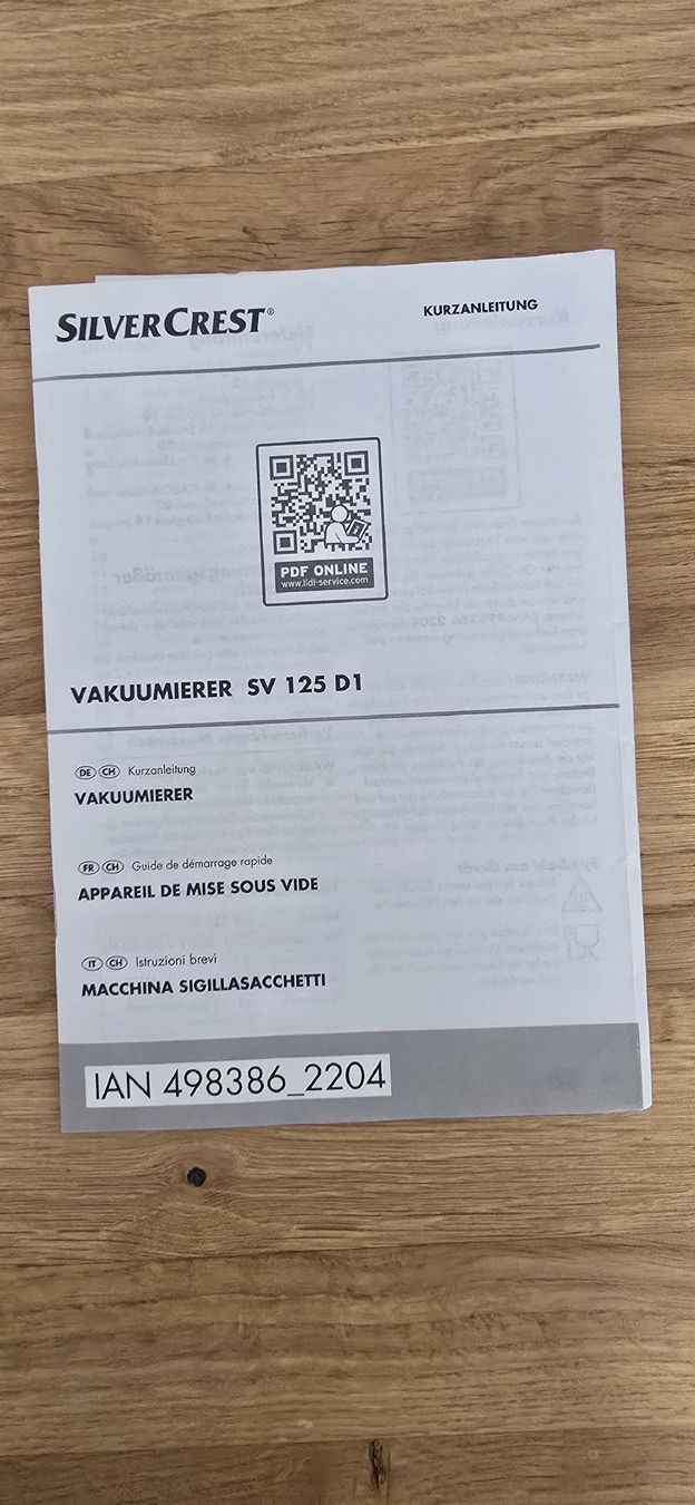 SilverCrest Elettrodomestici da cucina: Vakumiermaschine  – Usato da Ostermundigen venduto da Velora 3