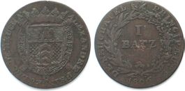 Suisse NEUCHATEL 1 Batz 1806 ALEXANDRE BERTHIER Billon