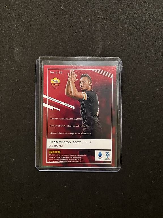 Carte collezionabili: Francesco Totti | Panini Elite 2019/20 Base Auto – Usato da Embrach venduto da imperium.daje 1