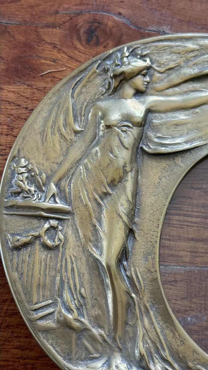 Cornici: Jugendstil Bronze Rahmen – Usato da Riedholz venduto da Frettchen63 3
