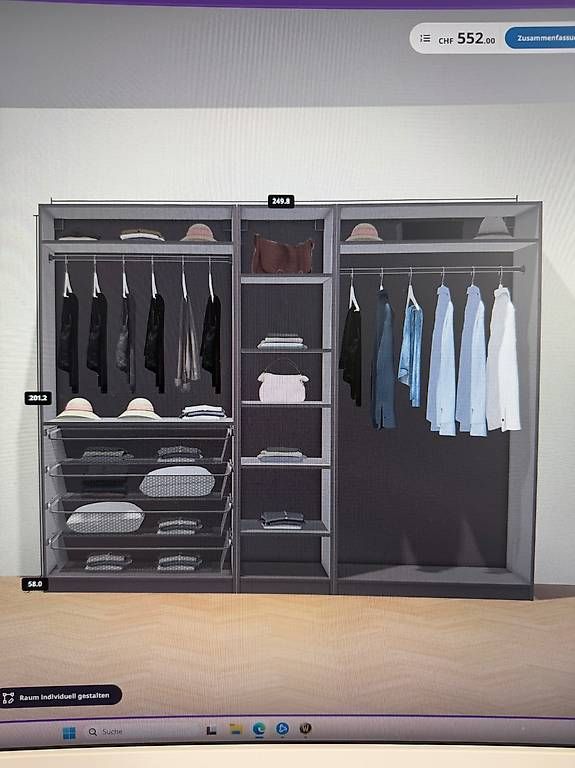 Schränke: IKEA Pax Kleiderschrank – Gebraucht aus Flawil von Tintenfisch__ 1
