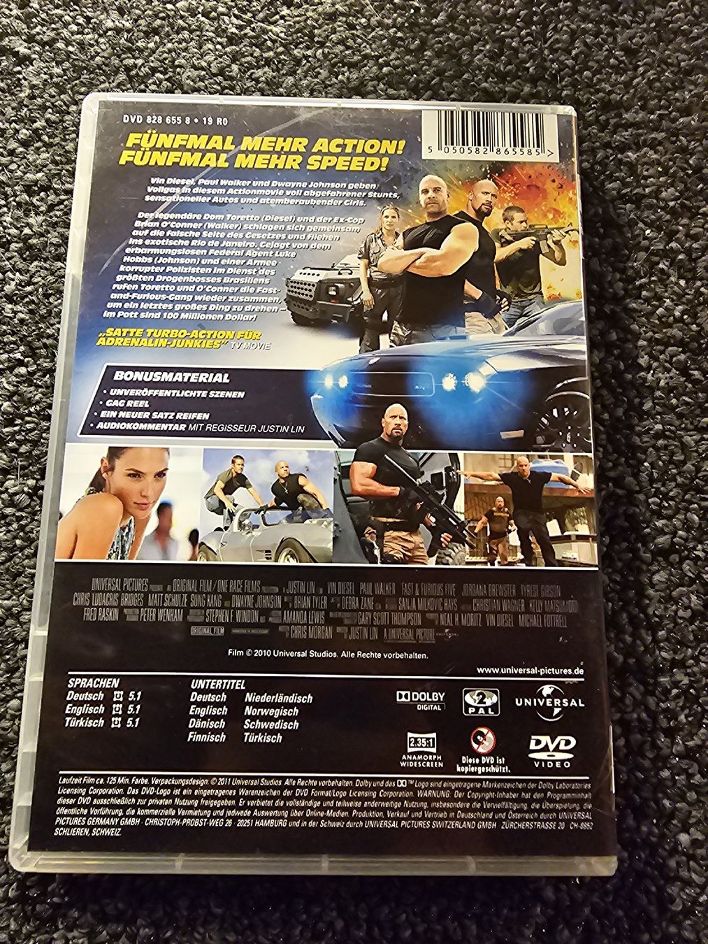 Tutti i DVDs: DVD Fast & Furious 5 (17463) – Usato da Ruswil venduto da jan_bxl5 1