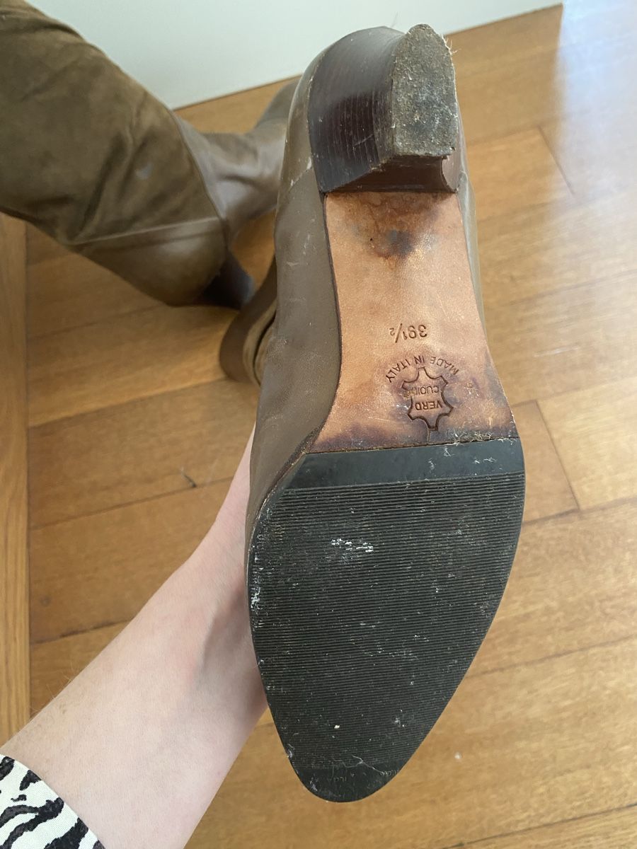 Chaussures femmes: Damenstiefel Leder/Wildleder – D'occasion à Buchs Ag par Cleaudia 4