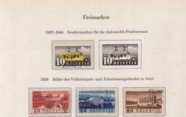 1938 verschiedene Briefmarken