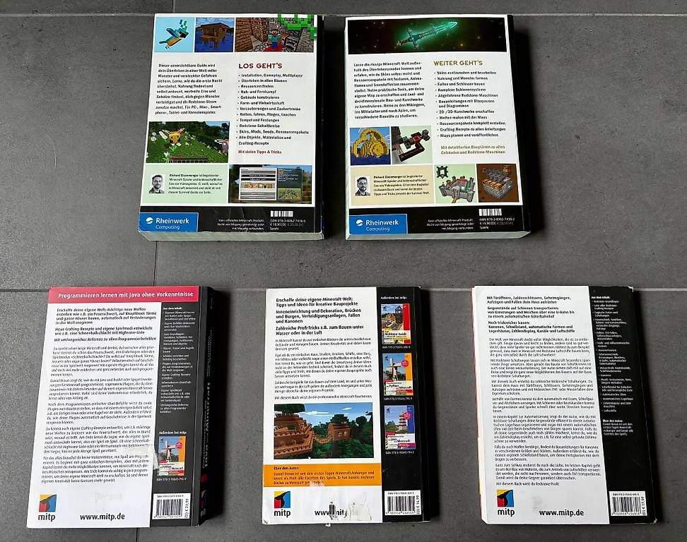 Libri: MINECRAFT Bücher – Usato da Kerns venduto da homjak1985 1