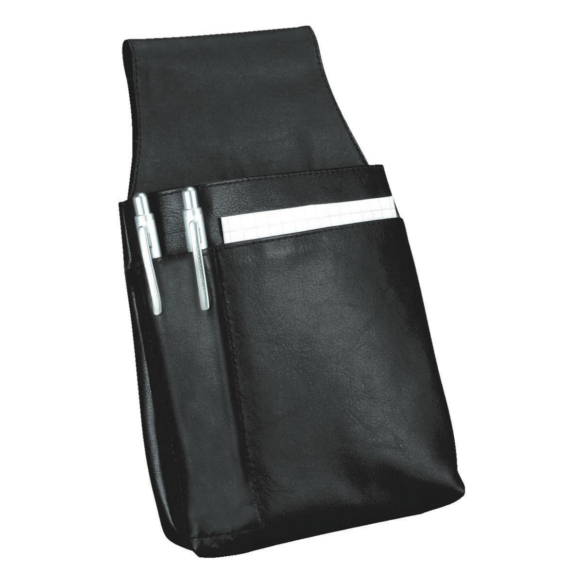 Taschen: Gürteltasche für Kellner, Leder, schwarz – Neu und originalverpackt aus St. Gallen von cointec 1