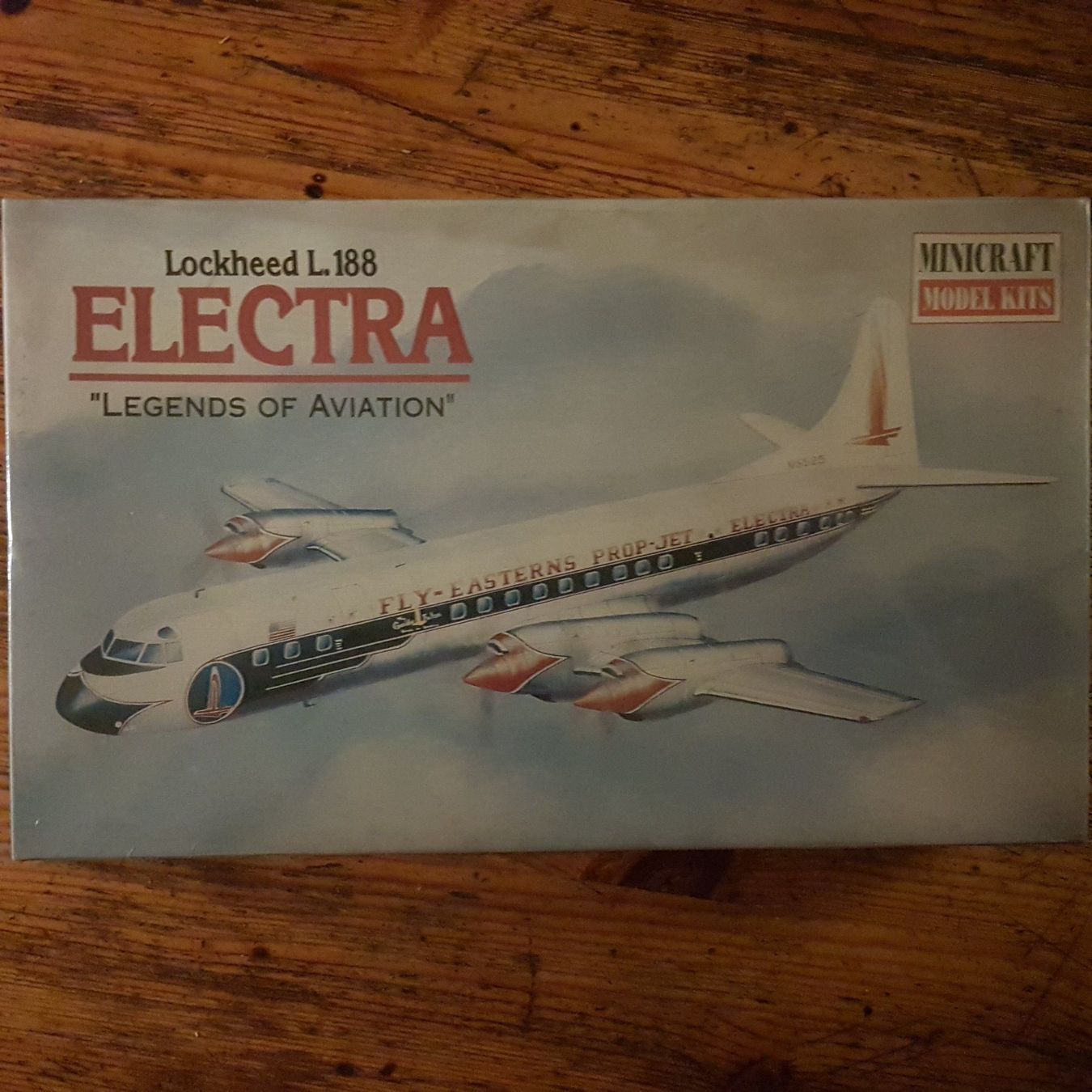 Lockheed Kit di modellismo & Modellini statici: Minicraft 1/144 Lockheed L.188 Electra – Nuovo e nell'imballaggio originale da Bern venduto da causa67