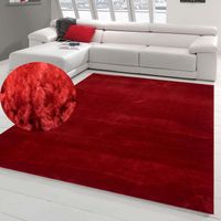 SONDERPREIS🔥 Teppich Wohnzimmer XXXL 240x340 Rot Red