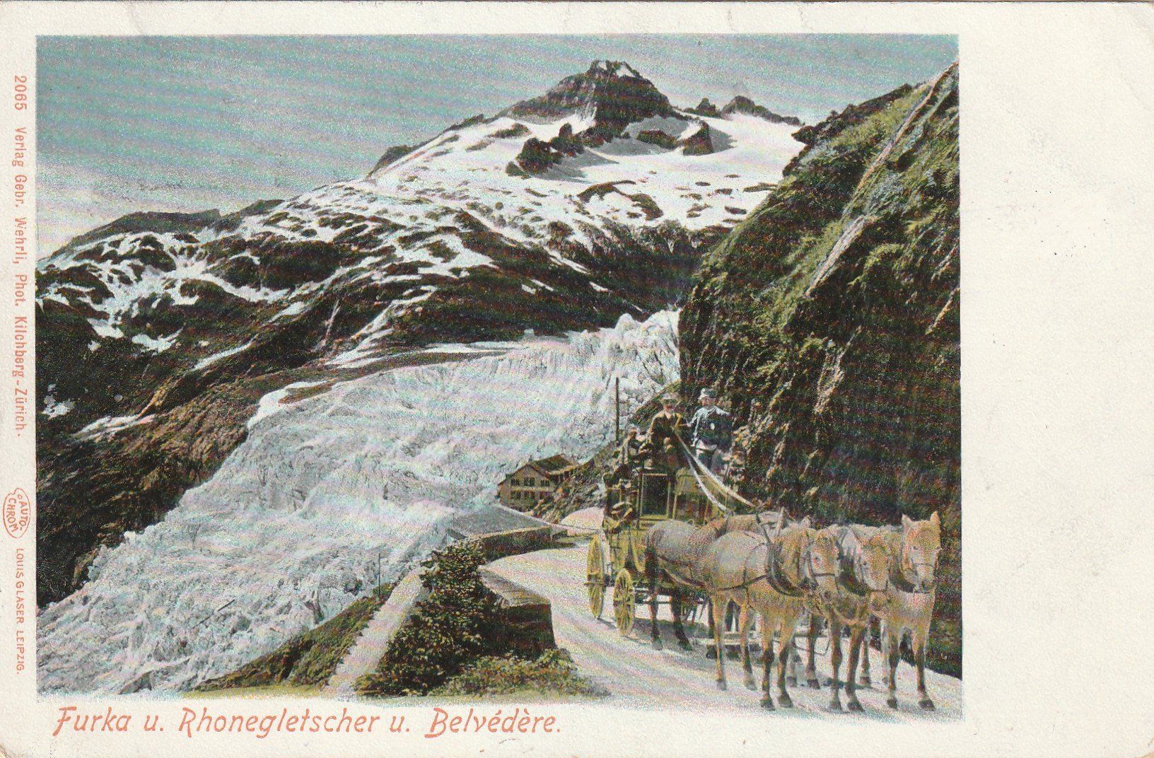 Cartes postales: Furka-Postkutsche – D'occasion à Rorschacherberg par fratovi2