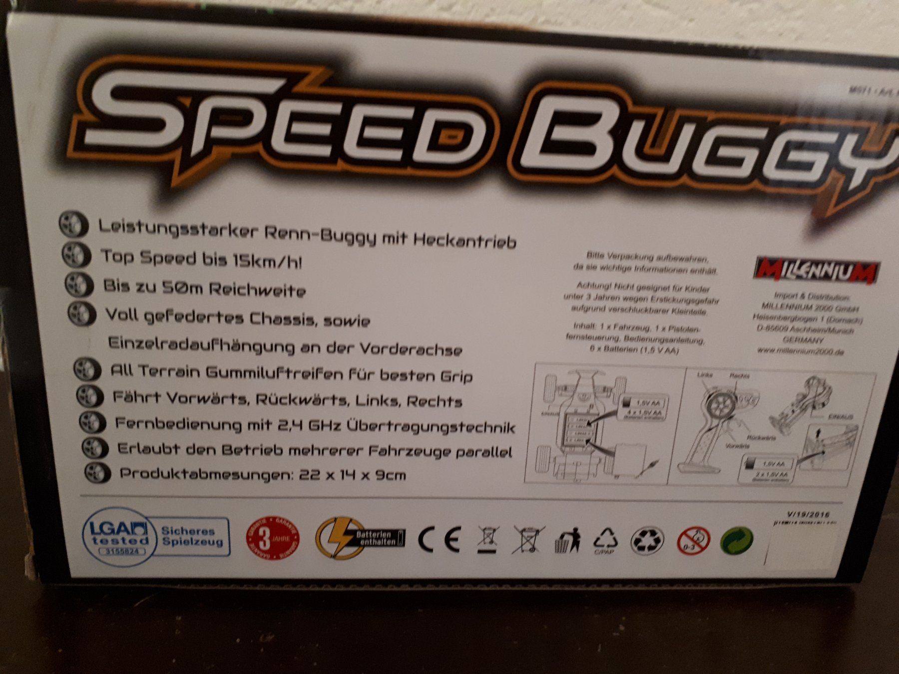 Modellismo RC: AKTION - 4 X SPEED BUGGY - NEU !! – Nuovo e nell'imballaggio originale da Chur venduto da Artona0903 2