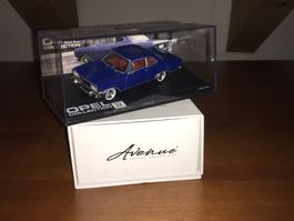 Opel Rekord B Coupe 1/43 no Minichamps