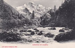 Lütschine mit Jungfrau N°177