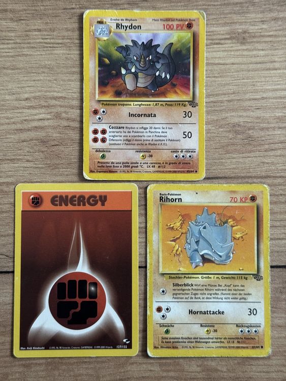 Pokémon Rhydon 45/64 Jungle (Gebraucht) in Wettingen für CHF 7 – mit ...