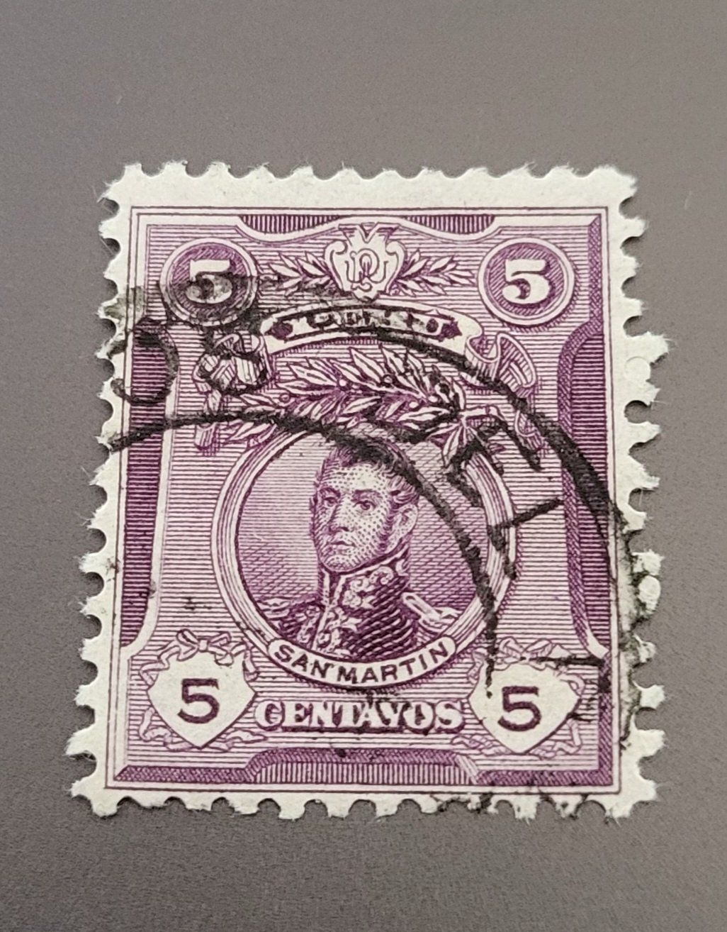 Tutti i francobolli: Peru 1916 alte briefmarke – Usato da St Gallen venduto da Stampsalshobby