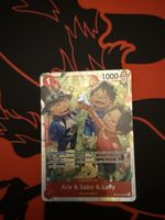 Sammelkarte One Piece Ace Sabo Luffy OP13-007 sr