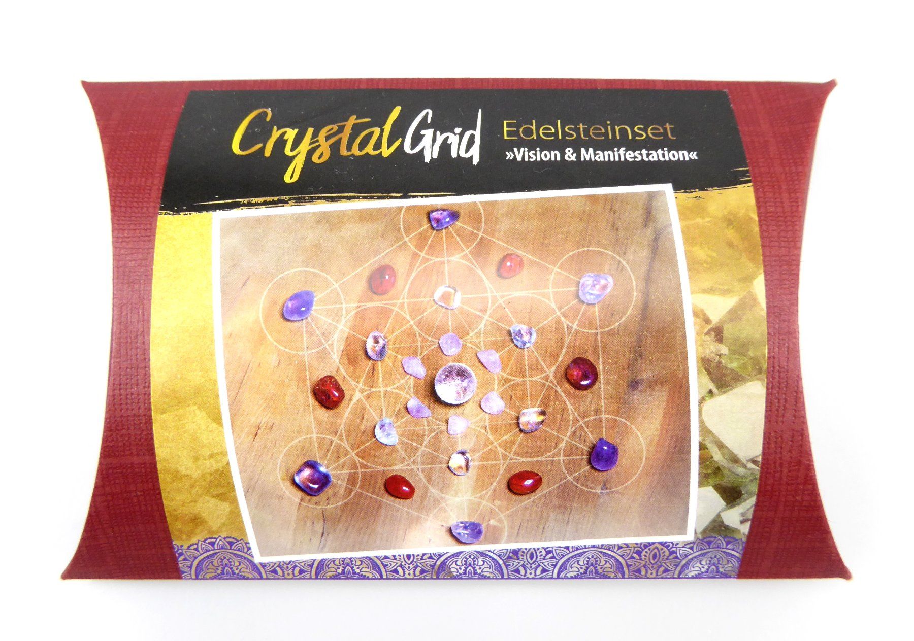 Minerali & Pietre curative: Crystal Grid - Vision & Manifestation – Nuovo e nell'imballaggio originale da Mauren venduto da Yeelen