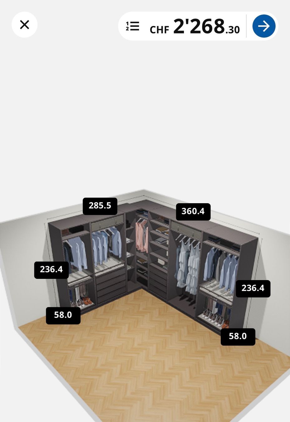 Schränke: IKEA PAX Schrank mit Licht – Gebraucht aus Küsnacht ZH von Pfiffiekus 7