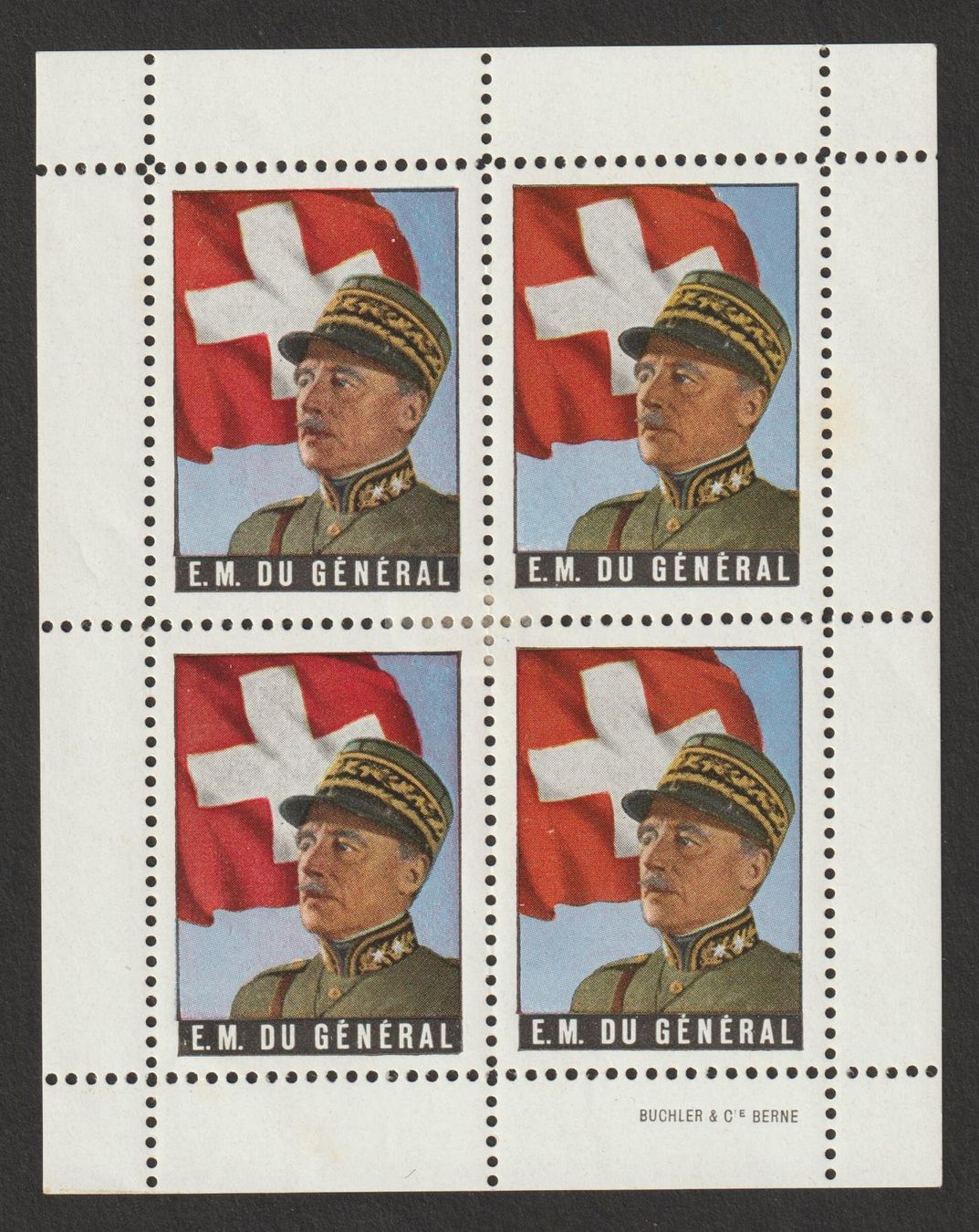 Tutti i francobolli: Kommandostäbe Nr. 5/3 * – Usato da Siebnen venduto da Fstaehli