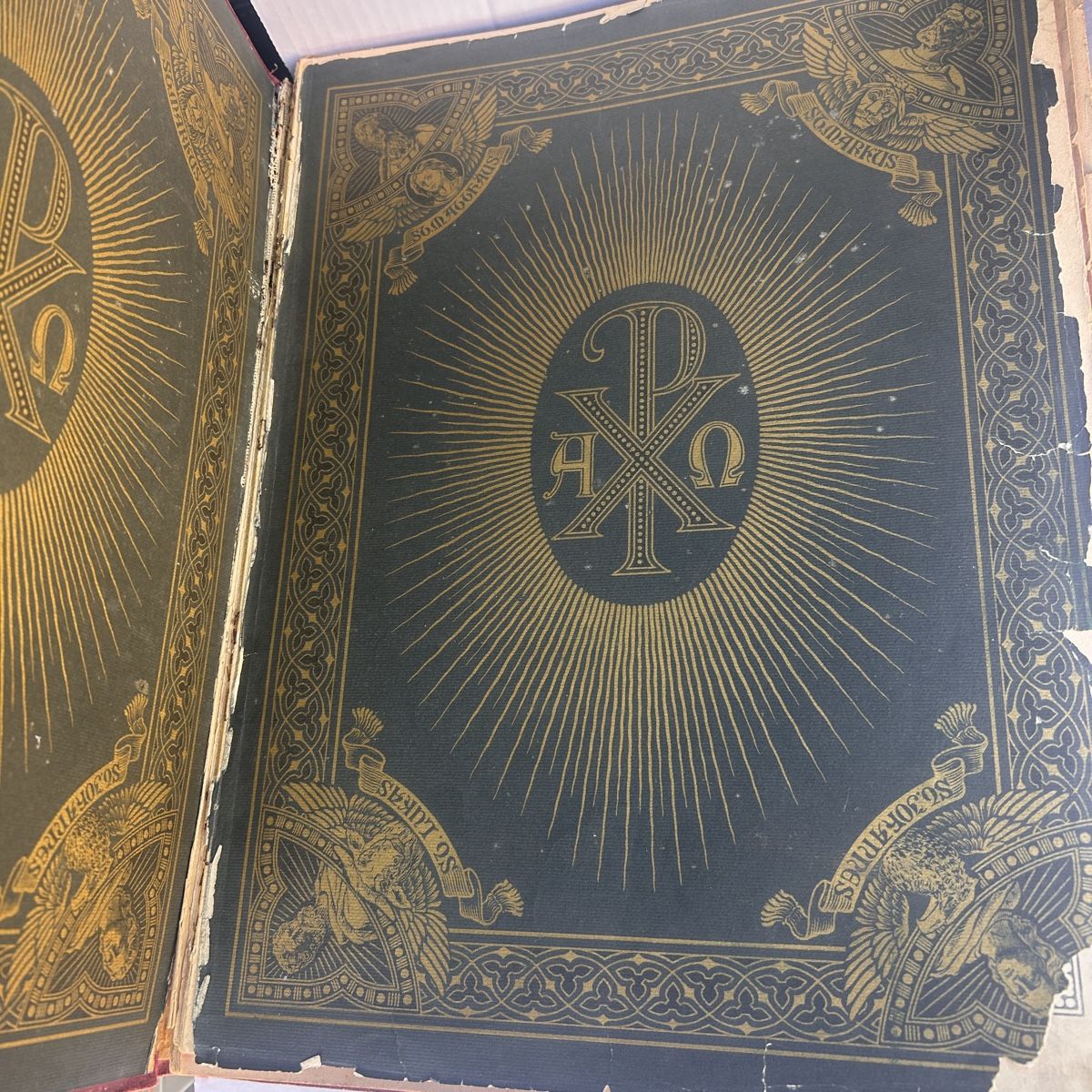 Libri: Alte katholische Bilder-Bibel Jugendstil  – Usato da Laufen venduto da belleskulptur 1