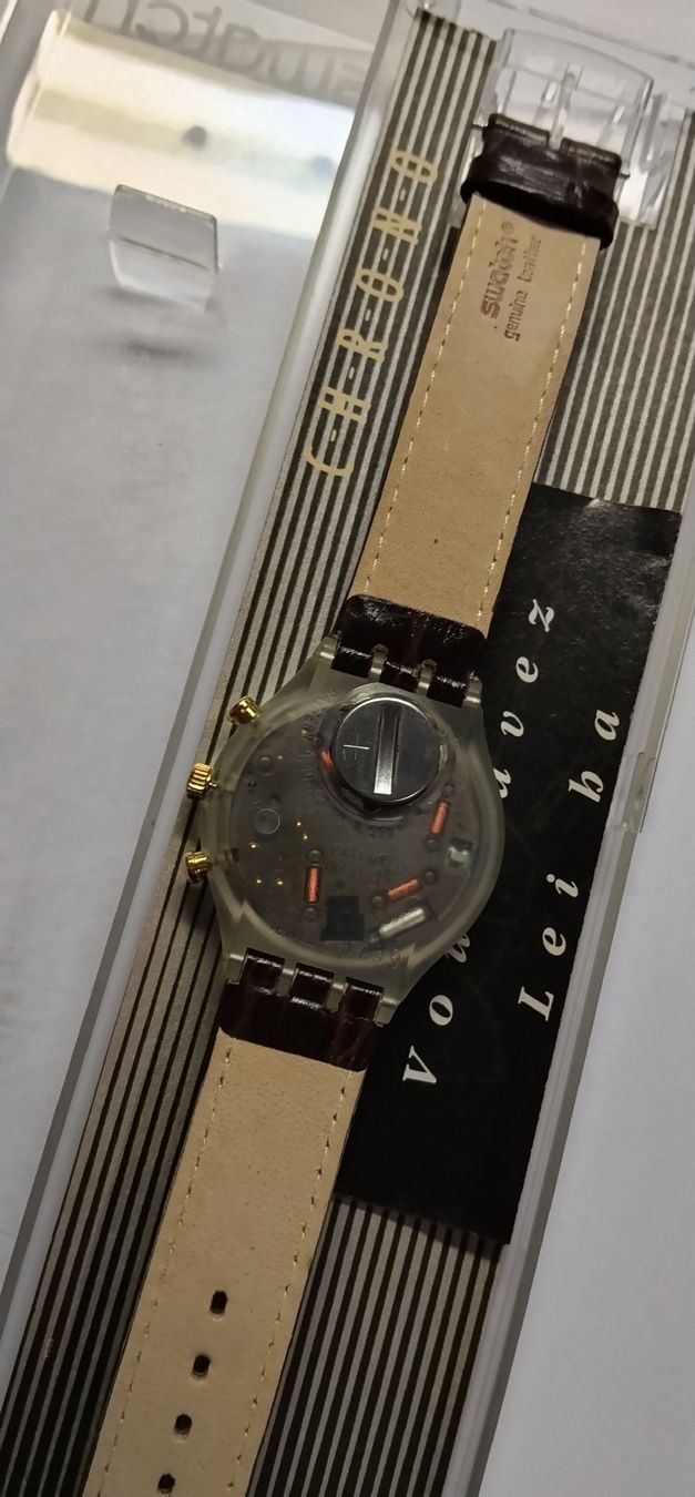 Swatch Orologi: Neuer Swatch Chronograph "croccante" läuft  – Nuovo (secondo la descrizione) da Biel/Bienne venduto da Vintage-timearts 2