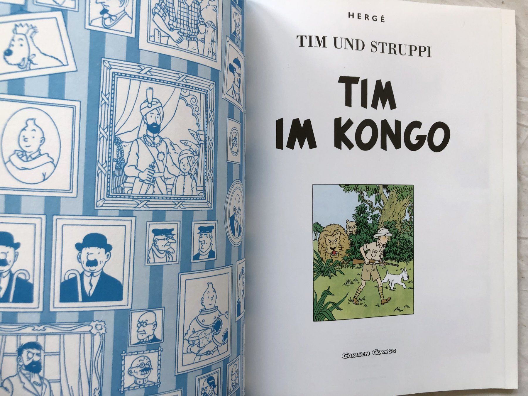 Fumetti: TIM UND STRUPPI - Band 1 - Tim im Kongo – Usato da Schaffhausen venduto da durruti 1