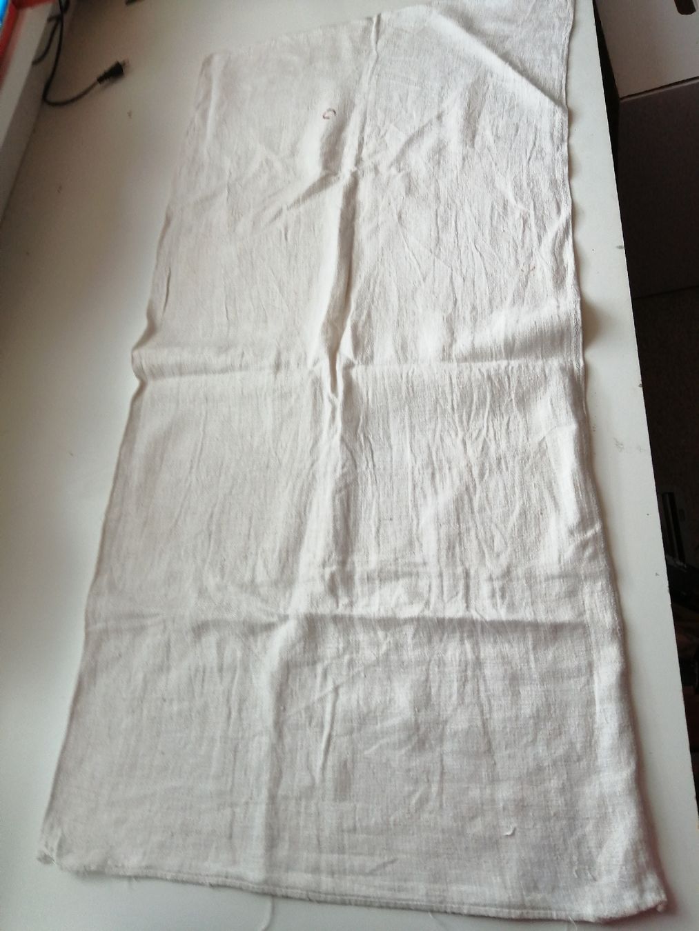 Stoffe: Leinensack, ca. 128 x 60 cm, rustikal, robust & Vintage! – Gebraucht aus Honau von holunder3