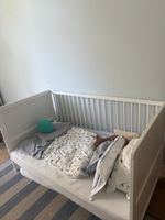 White Baby Crib - Perfect for Cozy Winter Nights!