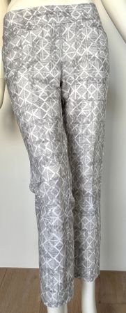 ADIDAS Hose grau weiss Stretch elastisch formstabil - EU S