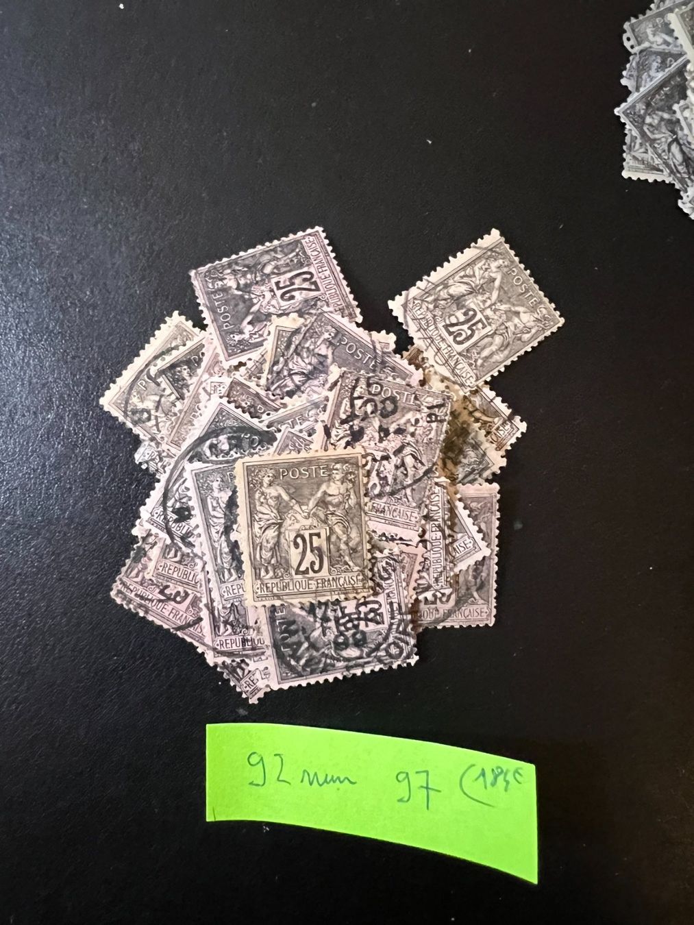 Tutti i francobolli: Super lot 600 type II SAGE oblitérés – Usato da Lausanne venduto da ffhoud 5