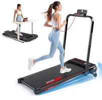 Tapis de course pliable 112 km/h, neuf, compact