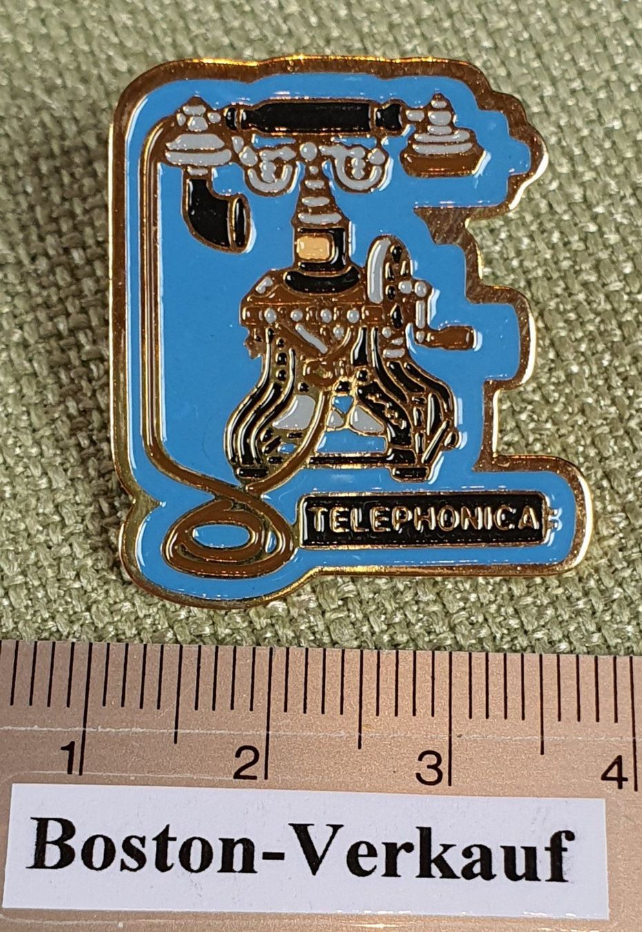 Placchette & Badge: A459 - Pin PTT Telefon Telephonica – Usato da Reinach BL venduto da Boston-Verkauf 1