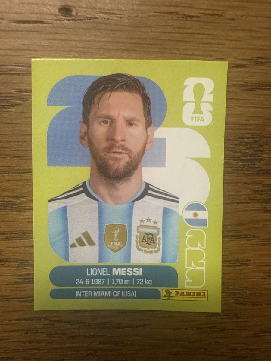 Panini Carte collezionabili: Lionel Messi Panini ARG 17 WM 26 – Nuovo (secondo la descrizione) da Aesch ZH venduto da Odielein