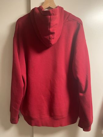 Felpa Jordan 100% cotone originale rossa , taglia XL 