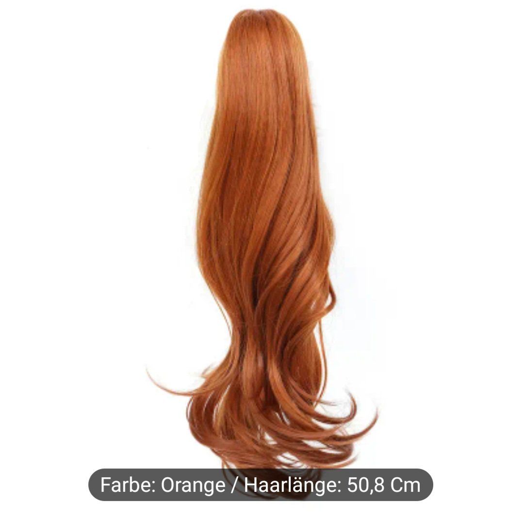 Accessori per capelli: 1 Extensions/Haarteil, ca. 50.8 cm, kupfer / orange – Nuovo e nell'imballaggio originale da Baden venduto da rocket85