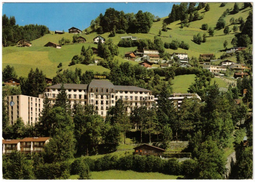 Cartoline postali: Engelberg - Standseilbahn Hotel Terrace – Usato da Binningen venduto da Mountainrider