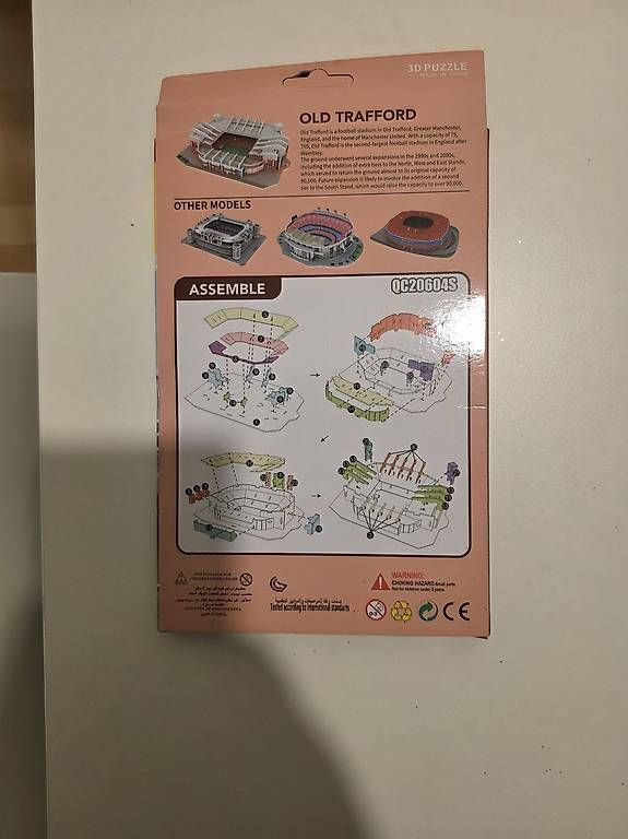 Puzzles: 3D Puzzle Old Trafford – D'occasion à Oberwil BL par luc_z97t