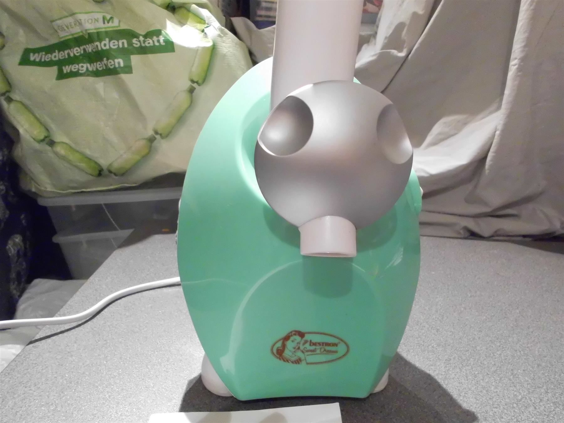 Küchengeräte: Sorbet & Frozen Yoghurt Maker, Bestron – Gebraucht aus Zürich von abraxas1291 1