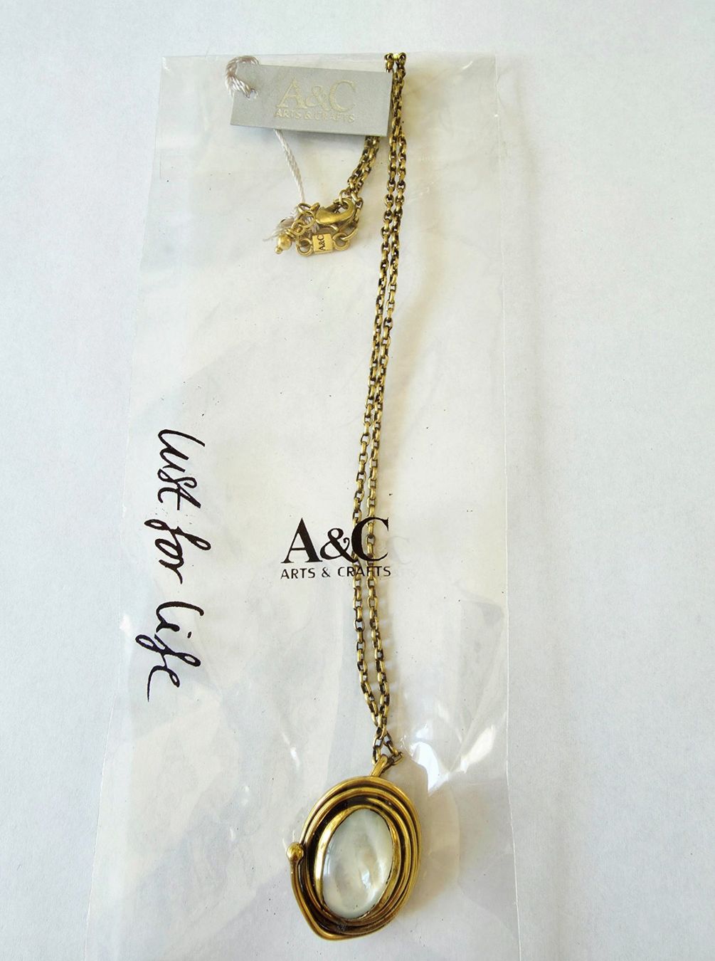 Catenine: Elegantes Collier mit edlem Perlmutt - Neu – Nuovo e nell'imballaggio originale da Uetikon am See venduto da Springdream 6