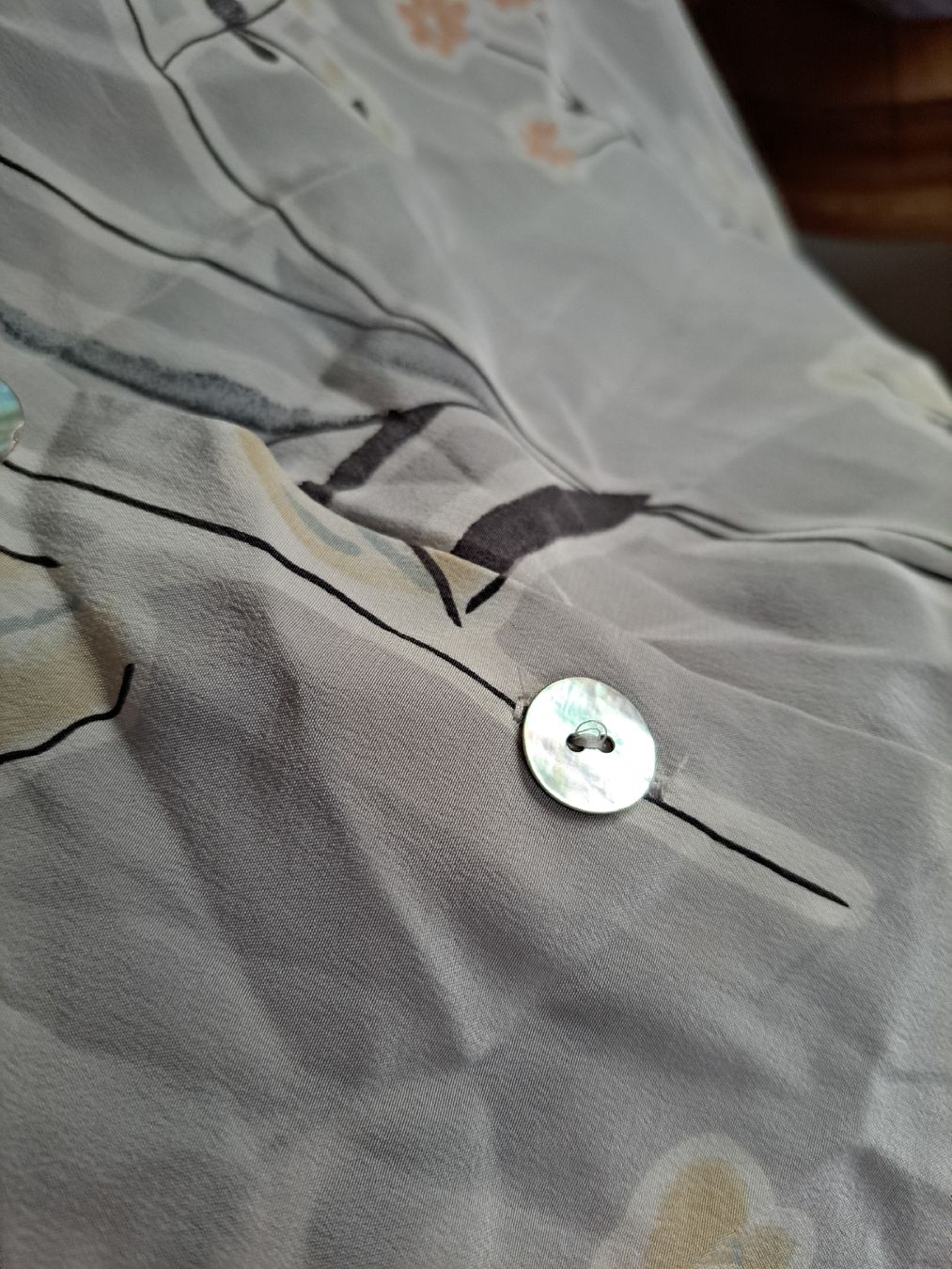 Peter Hahn Camicette: PETER HAHN EXCLUSIVE Seidenbluse Bluse 40 M Sommerbluse – Usato da Mollis venduto da Fauchi99 6