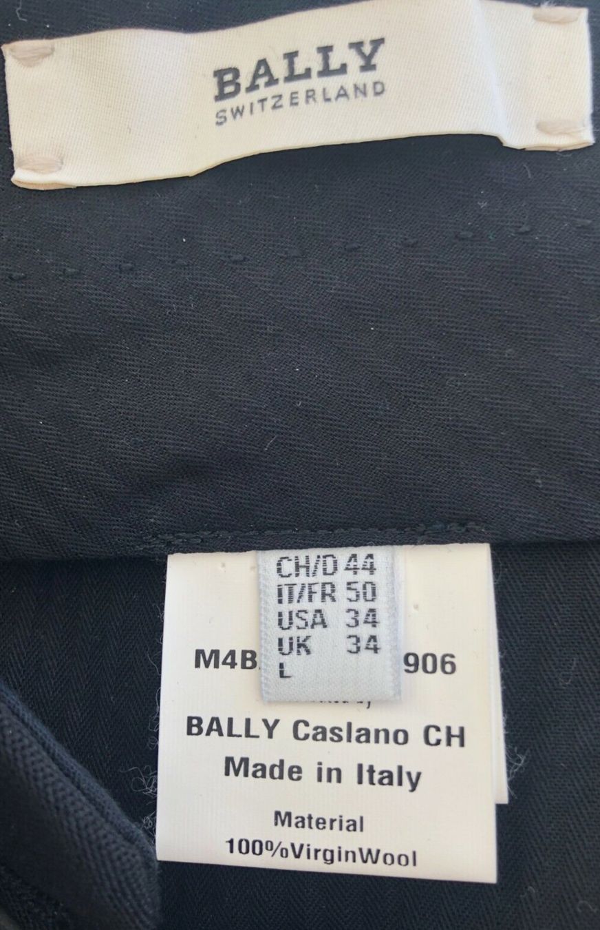 Bally Hosen: Bally herren Hose Wolle Gr 44 – Neu (gemäss Beschreibung) aus Volketswil von praxis12 3