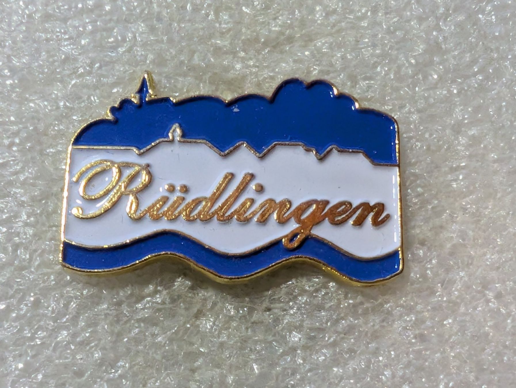 Placchette & Badge: Ansteckpin 108: Rüdlingen – Usato da Oppligen venduto da Pin-Fall-Shop
